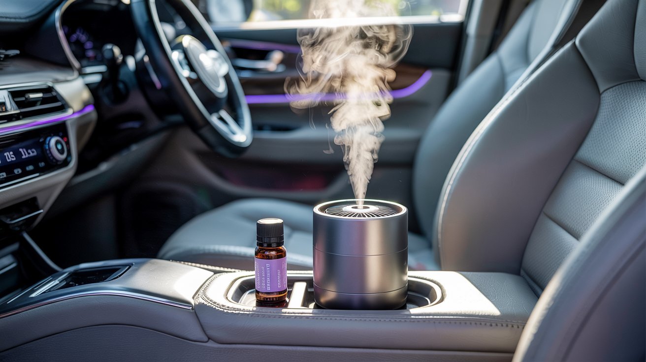 Car Humidifier with Essential Oils